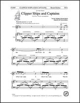 Clipper Ships and Captains SSA choral sheet music cover
